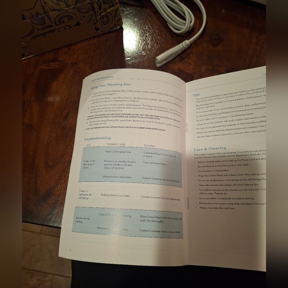 Good Housekeeping Grey Food Large Warming  Mat *** BRAND NEW *** - Picture 8 of 15